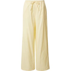 ABOUT YOU x Marie von Behrens Broek 'Lia'  pasteelgeel