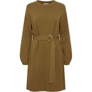 b.young Gebreide jurk 'OTARI'  olijfgroen