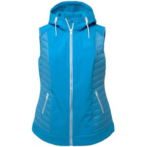 Ulla Popken Sportbodywarmer  blauw
