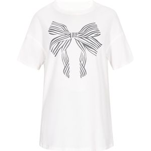 faina Shirt  zwart / wit