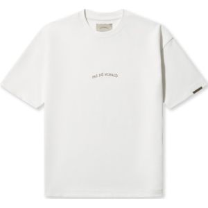 Pas De Monaco Shirt 'Broderie'  offwhite