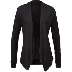 LASCANA Gebreid vest  zwart