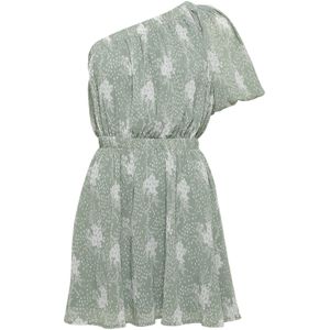 The Fated Jurk 'Quincy'  groen / wit