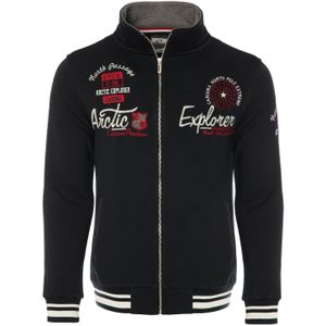 CARISMA Sweatvest  kersrood / zwart / wit