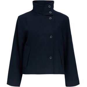 OBJECT Tussenjas 'OBJRiki'  nachtblauw