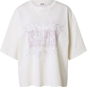 Monki Shirt  sering / mauve / wit