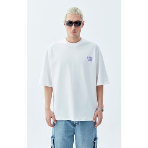 VAMOS CLO Shirt  lila / wit