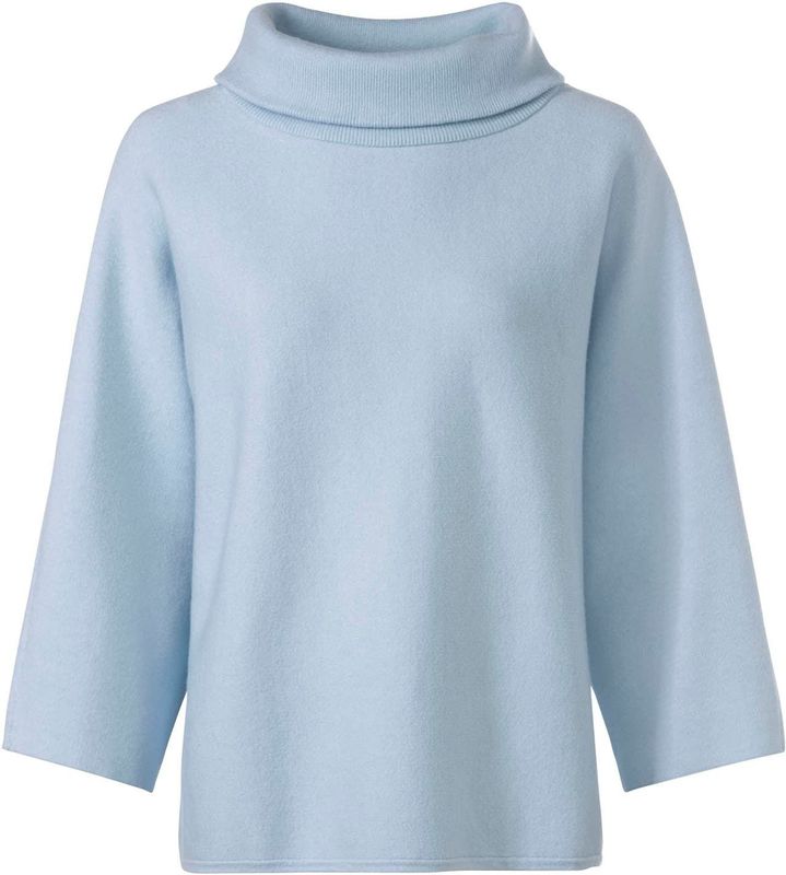 Lichtblauw - Trui - 50% Viscose 28% Polyester 22% Polyamide