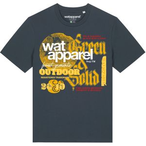 Watapparel Shirt  safraan / antraciet / rood / wit