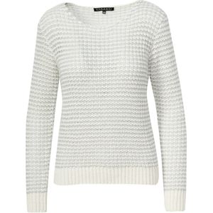 KOROSHI Trui  zilvergrijs / offwhite