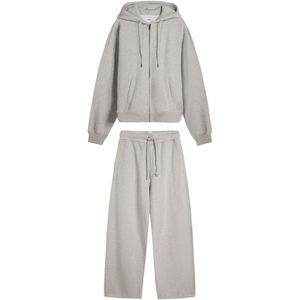 Bershka Joggingpak  lichtgrijs