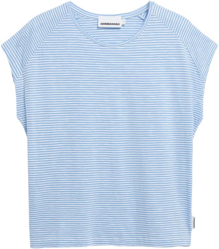 ARMEDANGELS - Oneliaa - Dames T-shirt - Gestreept - Katoen