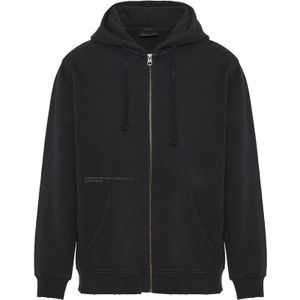 Funky Buddha Sweatvest  antraciet