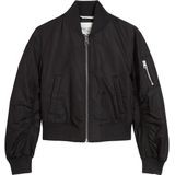 Marc O'Polo - Blouson - Zwart - Pilotenstijl - Verkorte Vorm - Matte Glans