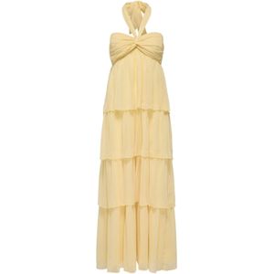 ONLY Jurk 'ONLNala'  geel