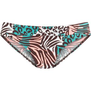 Look - Dierenprint - Bikinibroekje - Turquoise - Polyamide