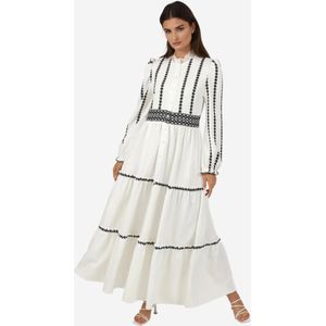 Hiccup Blousejurk  zwart / wit