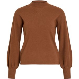 VILA Trui 'VIKery'  cappuccino