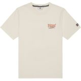 FILA - Navigli Pasta - T-shirt - Lichtbeige - Groen - Rood - Wit