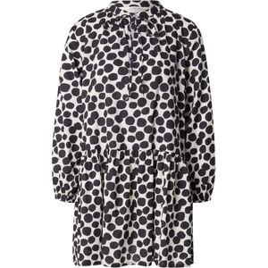 Compania Fantastica Jurk  zwart / wit