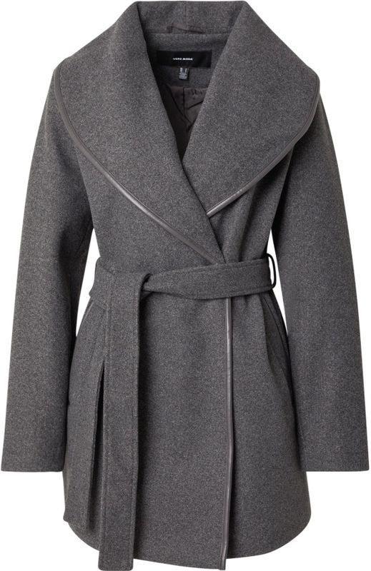 Vmclaudia - Jas - Omkeerbaar - Lange Mouwen - Riemsluiting - Polyester Voering