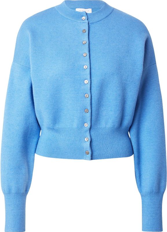 TOPSHOP Gebreid vest  lichtblauw