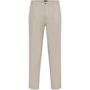 Matinique - Herenchino - Beige - Mix van Linnen en Katoen met Stretch