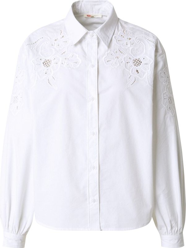 Levi'svoor vrouwen. 003P0-0002 Janie Shirt zwart (S), Casual, Katoen, Lange mouwen