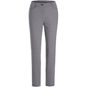 Goldner Broek 'LOUISA'  zwart / wit