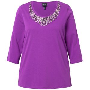 Ulla Popken Shirt  lila / zilver