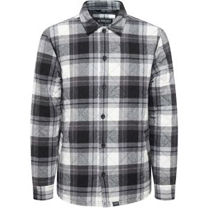 11 Project Overhemd 'Chad'  grijs / zwart / wit