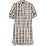 Vmmali - Korte Jurk - Hoge Hals - Lange Mouwen - Pofmouwen - Relaxed Fit