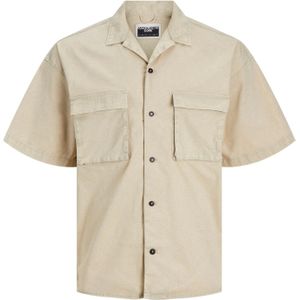 JACK & JONES Overhemd 'JCOBENTZON'  donkerbeige