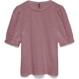 Vmflower - Top - O-hals - Korte Mouwen - Regular Fit