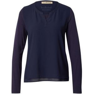 Smith&Soul - Blouse - Donkerblauw - Blouseshirt - Lange Mouw