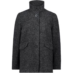 Gil Bret - Damesjack - Materiaalmix - Opstaande Kraag - Knoopsluiting