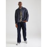 Key Largo - Santa Fe - T-shirt - Navy/Grijs Gemêleerd/Kaki/Rood - Jersey, Ronde Hals, Kwartmouw