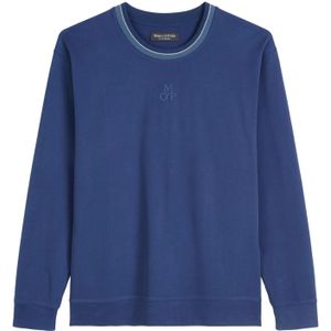 Marc O'Polo Shirt ' Heavy Jersey '  donkerblauw