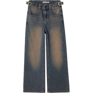 Skater Jeans - Baggy Fit - Slijtageplekken - Verstelbare Taille