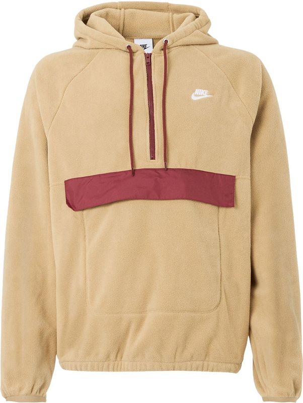Nike Sportswear Trui 'Club'  beige / bordeaux