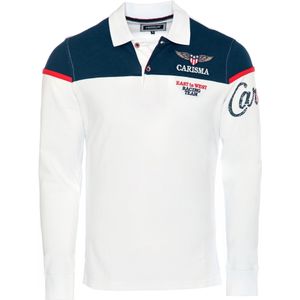 CARISMA Shirt  blauw / zwart / wit