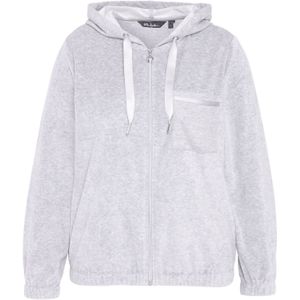 Ulla Popken Sweatvest  lichtgrijs