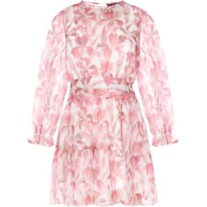 faina Jurk  rosa / lichtroze / offwhite