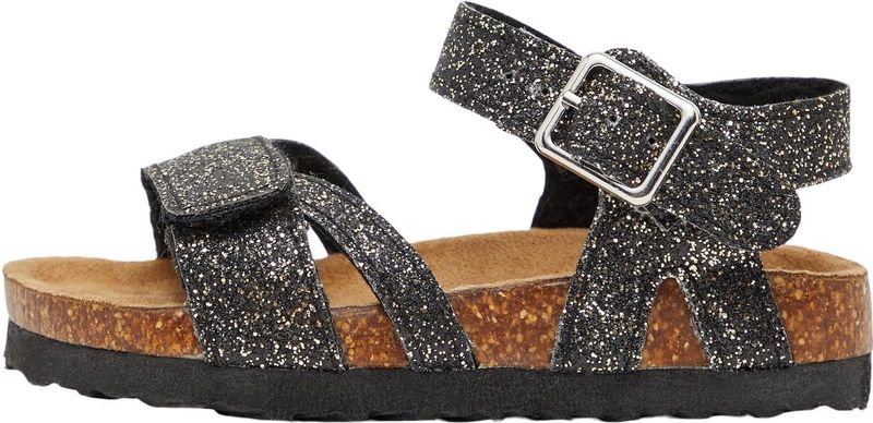 Name It Sandalen - NmfFiona - Zwart Glitter - Name It - 29 - Sandalen