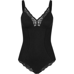 Erlich Textil Body 'Eleonora'  zwart