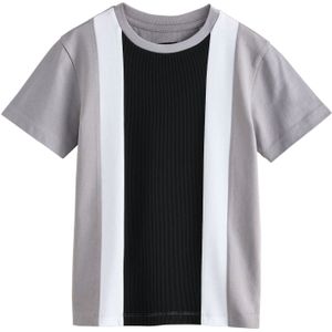 Next Shirt  grijs / zwart / wit