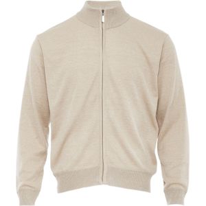 Sidona Gebreid vest  sand