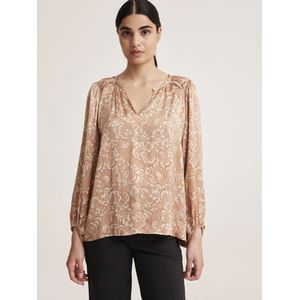 Odd Molly Blouse 'Katarina'  beige / wit