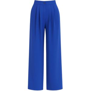 fashionshowcase Bandplooibroek 'ALYA'  blauw