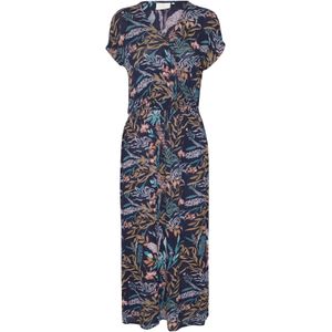 Kaffe Jurk  marine / gemengde kleuren